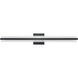 Troy LED 32 inch Matte Black Vanity Light Bar Wall Light